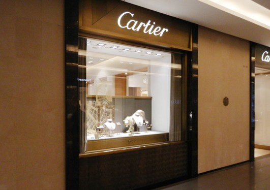 卡地亚(Cartier)上海香港广场橱窗欣赏